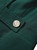 Green Military-style Structured Peplum Longline Coat