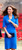 Kate middleton in blue sheath dress
