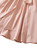Nude Puff-Sleeve Belted Fit-and-Flare Dress