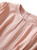 Nude Puff-Sleeve Belted Fit-and-Flare Dress