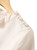 Beige Shoulder Embellished High Neck Fit-and-Flare Dress