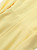 Yellow A-line Dress with Wraparound Waist Design