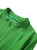 Green Belted High Neck Zip Front Fit-and-Flare Coat Dress