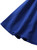 Navy Flutter-Sleeve A-Line Midi Dress