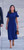 Queen Letizia of Spain in blue dress
