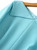 Sky Blue Boat Neck Coat Dress with Fit-and-Flare Silhouette