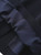 Navy Piped Keyhole-Neck Sheath Midi Dress