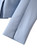 Pale Blue Belted Peplum Jacket and Pencil Skirt Suit