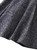 Lapel Collar Tweed A-line Flared Coat Dress in Grey