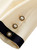 Cream Colourblock-Waist Sheath Dress