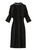 Black Cropped Jacket and Sleeveless Sheath Dress Set