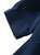 Navy Split-Bateau Neck Sheath Dress with Brooch