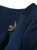Navy Split-Bateau Neck Sheath Dress with Brooch