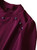 Burgundy 80s Button Blouse & High-rise Pencil Skirt Set