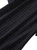 Black Pinstripe Short-Sleeve A-Line Dress