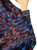 Multicolored Abstract Print Pleated Belted Fit-and-Flare Dress