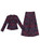 Amal Clooney-Inspired Collarless Jacket with Floral Buttons &  A-line Midi Skirt Set