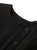 Amal Clooney Inspired Button Front Little Black Dress