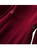 Burgundy Long Sleeve Double-Breasted Wrap Coat Dress