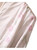 Pale Pink Floral Kimono Pleated Dress with Elbow Length Sleeve