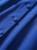 Cobalt Blue Velvet-Collar Fit-and-Flare Coat Dress