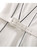 White Sleeveless Belted Midi Dress with Black Piping
