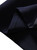 Navy Body-hugging Jersey Sheath Dress with Black Waistline