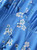 Queen Letizia Inspired Blue Floral Print Fit-and-Flare Dress