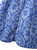 Shawl Collar Wide Waistband Midi-length Dress Coat in Blue