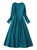 Princess Inspired Long Sleeve Fit-and-Flare Midi Dress