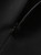 Black Mock Two-Piece Contrast-Pleat Coat Dress