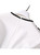 White Bow-Detail Contrast-Waist Sheath Midi Dress