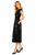 Bateau Neckline Cap-sleeved Floral Embroidered Sheath Midi Dress