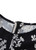 Princess Victoria-Inspired Floral Print Rushed A-Line Dress