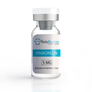 Ipamorelin 5mg research peptide vial