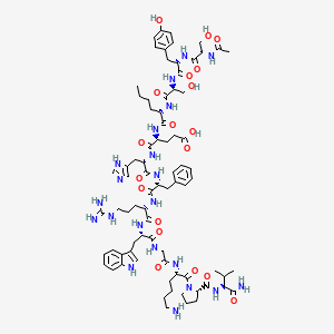 melanotan-1 peptide Chemical Structure