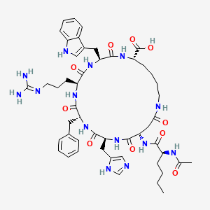 pt-141 peptide Chemical Structure