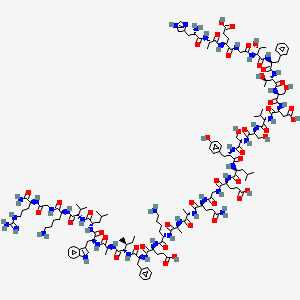 semaglutide peptide Chemical Structure Depiction