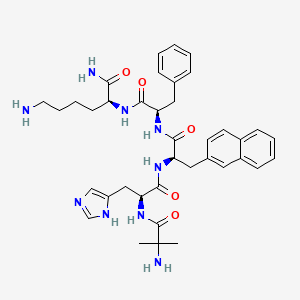 ipamorelin Chemical Structure Depiction