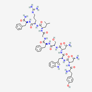 kisspeptin-10 peptide Chemical Structure Depiction