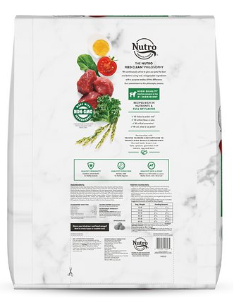 Nutro Lamb & Rice Adult Dry Dog Food Chow Hound Pet Supplies