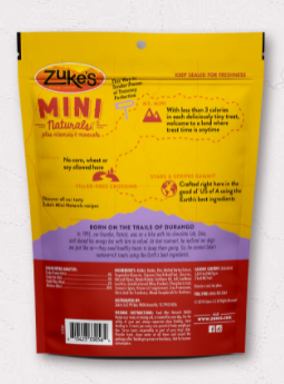 Zuke's Mini Naturals Rabbit Recipe Dog Treats Chow Hound Pet Supplies