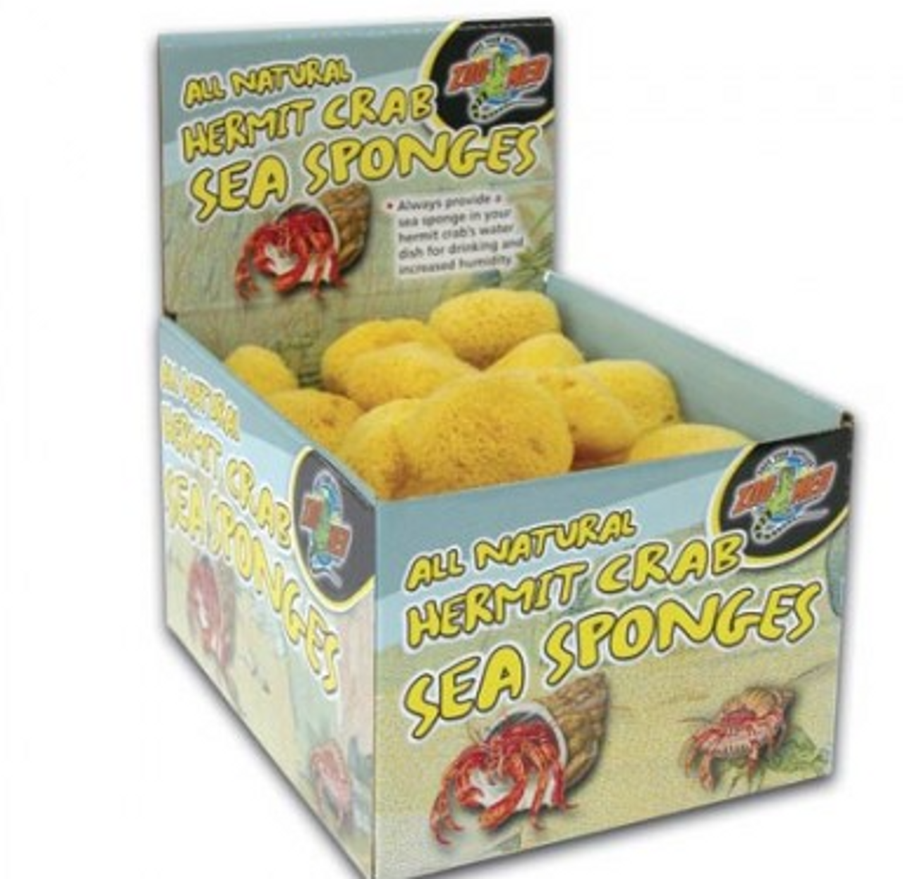 Zoo Med Hermit Crab Sea Sponges, Bulk - Chow Hound Pet Supplies