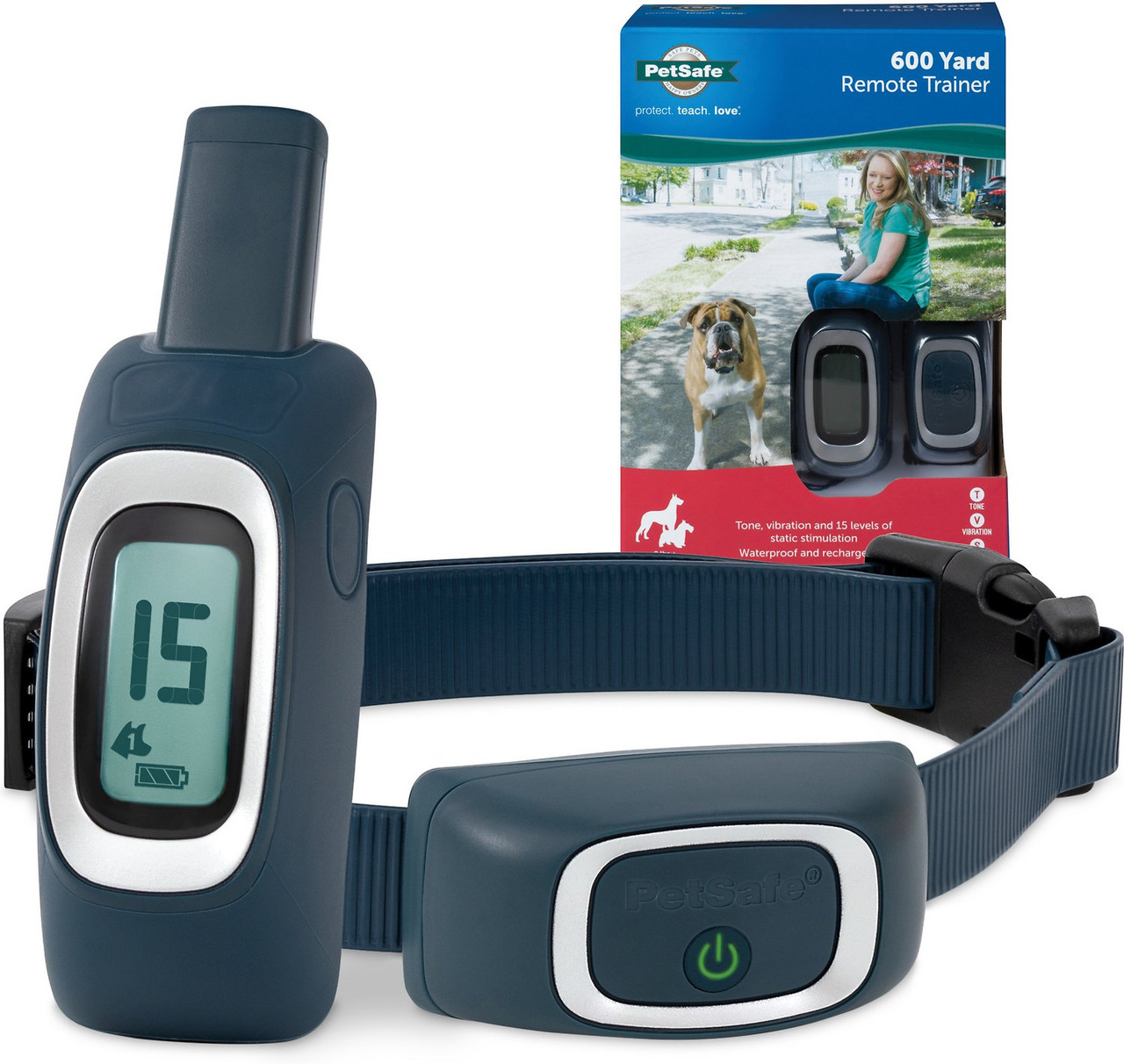 600 Yard Remote Remote Pet Trainer Dog Training Premier Pet Bark