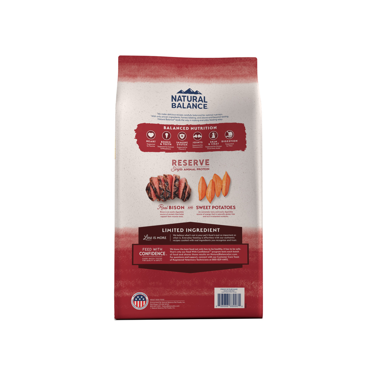 Natural Balance Limited Ingredient Diets Grain Free Sweet Potato