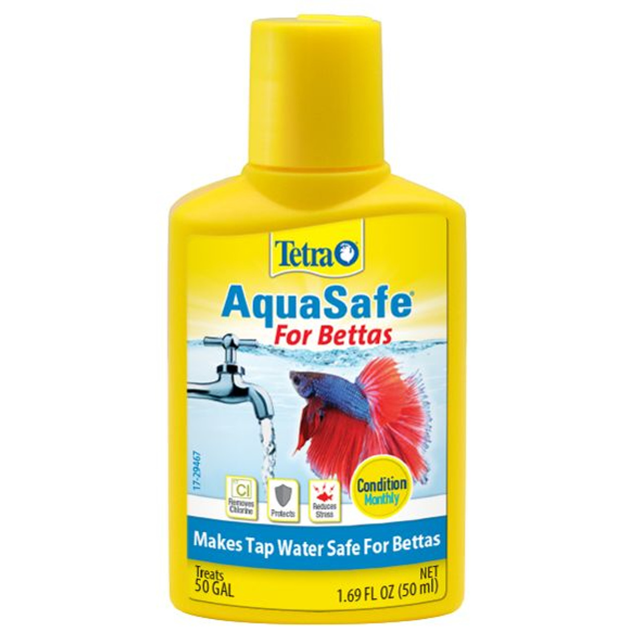 Tetra Aquasafe Betta Fish Water Conditioner 1.69 fl oz - Chow Hound Pet  Supplies