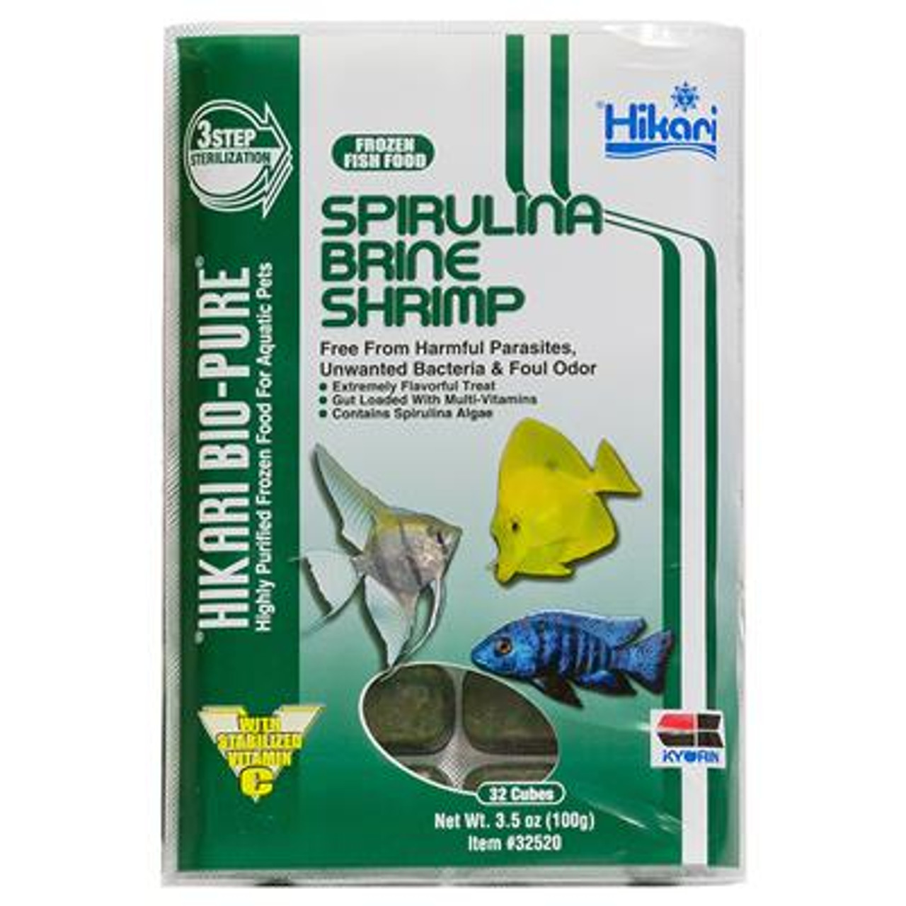 Hikari Brine Spirulina Fish Food - Chow Hound Pet Supplies