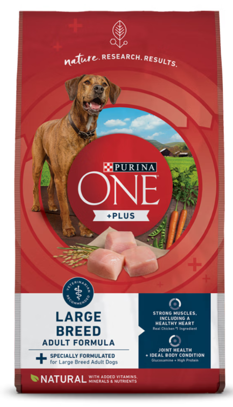 Purina One Smartblend Large Breed Adult Chicken Formula Dry Dog Food lb