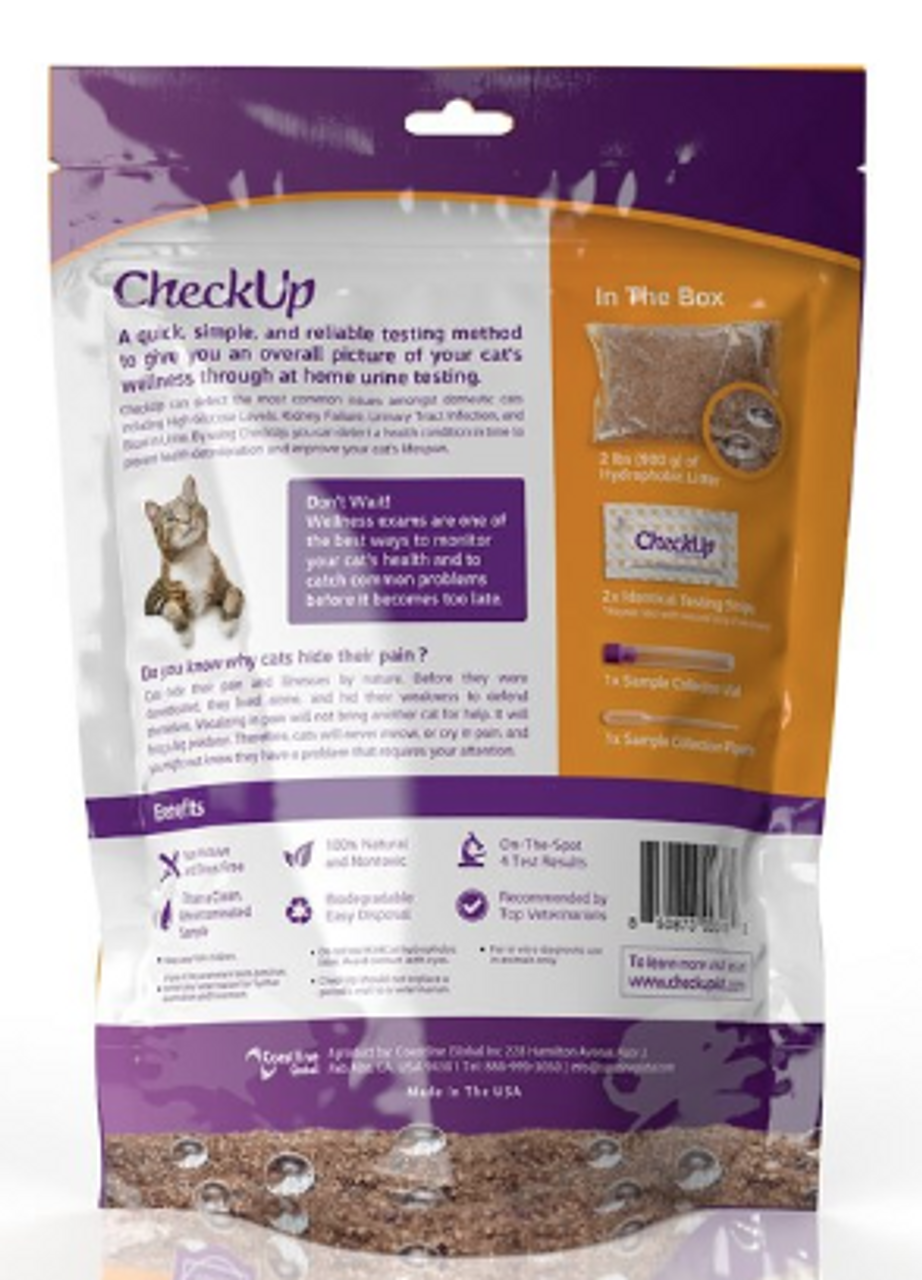 Checkup at Home Wellness Test Urine Testing for Cats Chow Hound Pet