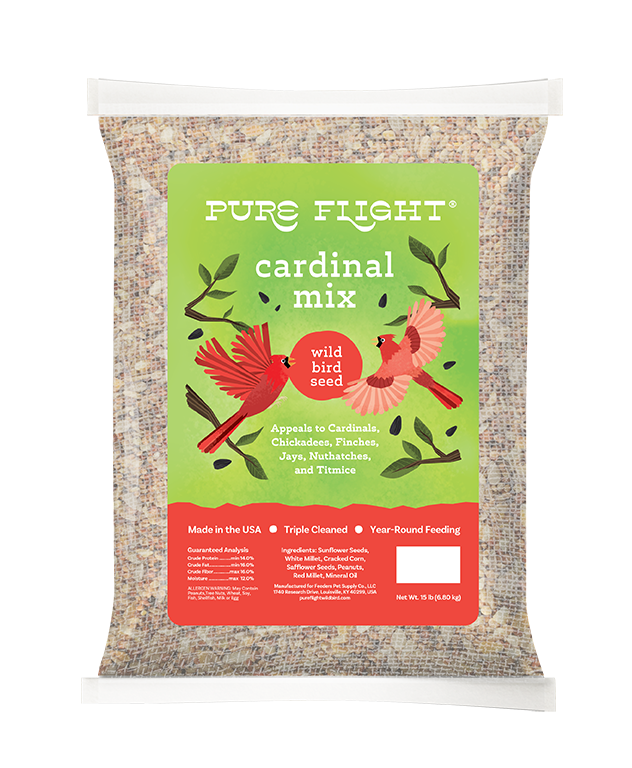 Pure Flight Cardinal Mix Wild Bird Seed Chow Hound Pet Supplies